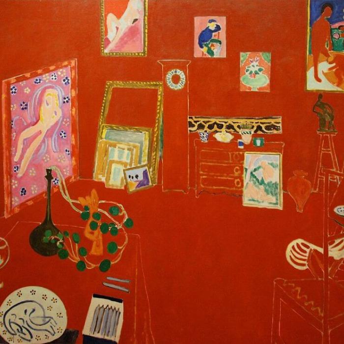 Matisse L'Atelier rouge, Fondation Louis Vuitton